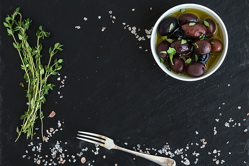 Olive Taggiasche in salamoia